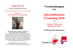 PROGRAMM IFT Burghausen 2016 (PDF