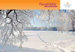 Huusblaettle_49 - St. Fridolin Einrichtung des St. Josefshaus