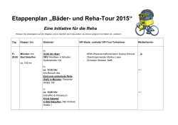 Etappenplan der Tour als PDF zum