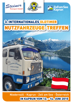 Infofolder  - V&ouml;tter`s Oldtimer