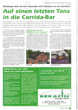 Auf einen letzten Tanz - Berafin Bauträger GmbH