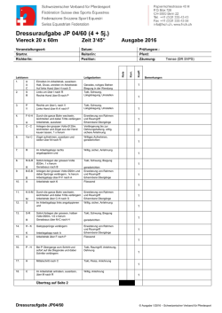 JP 04/60 - Schweizerischer Verband für Pferdesport