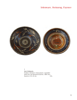 Irdenware, Steinzeug, Fayence