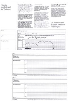 Bogen zur Aufwachtemperatur