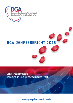 DGA-Jahresbericht 2015
