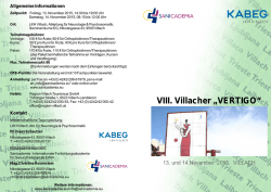 VIII. Villacher „VERTIGO“