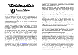 Mitteilungsblatt - Gemeinde Illesheim