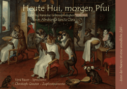 Heute Hui, morgen Pfui - kirche