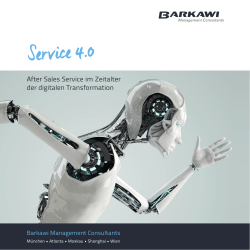 Service 4.0 - Barkawi Management Consultants