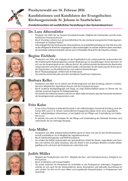 Dr. Lutz Albersd&ouml;rfer Regine Eichholz Barbara