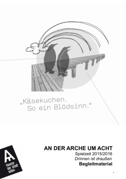 Begleitmaterial_Arche - Theater der Stadt Aalen