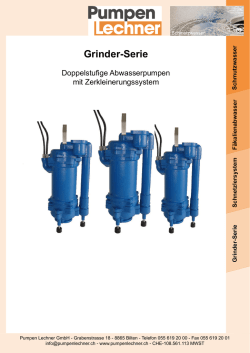 grinder - Pumpen Lechner