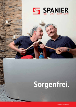 Sorgenfrei. - D. Spanier GmbH