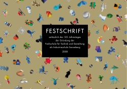festschrift - Staatliche Berufsbildende Schule Sonneberg