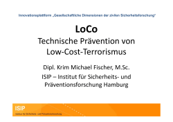 LoCo Technische Prävention von Low-Cost