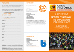 2. cp-forum &bdquo;methode terrorismus&ldquo;