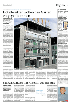 Hotelbesitzer wollen den Gästen entgegenkommen