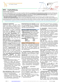 Information &uuml;ber Impfnebenwirkungen