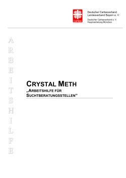 crystal meth - Caritas Regensburg
