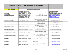 Viersen 55plus Miteinander