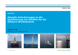 Aktuelle Anforderungen an die Zertifizierung von Schiffen
