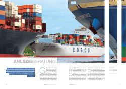 HHLA Magazin 2015 (Nautische Terminalkoordination)