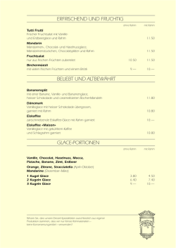 Hotel Appenzell Dessert