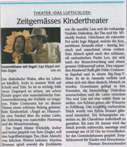 Artikel im Wochenblatt