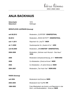 Vita Anja Backhaus
