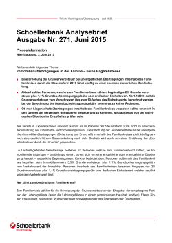 Schoellerbank Analysebrief Nr. 271 (pdf, 218 KByte)