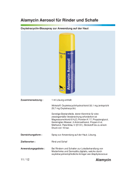 Alamycin Aerosol für Rinder und Schafe