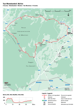 Tour Montebamboli: 38,8 km