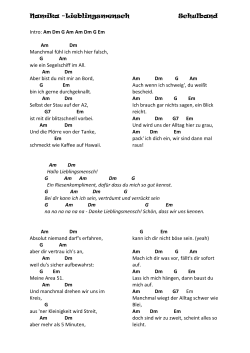 Namika &ndash;Lieblingsmensch Schulband - Unterrichtsmaterial