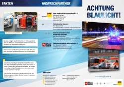 Achtung Blaulicht