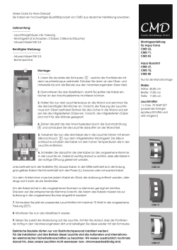 Aqua Quadrat/Toma CMD 37, 72, 23, 71, 80, 83