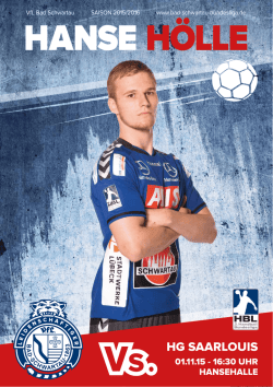 Hanseh&ouml;lle 6  - VfL Bad Schwartau