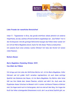 internet channeling oktober 2015