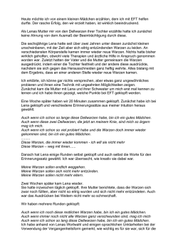 EFT bei Dellwarzen..