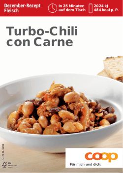 Turbo-Chili con Carne