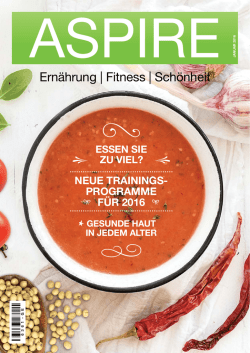 Ernährung | Fitness | Schönheit