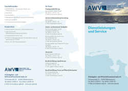 Jetzt herunterladen - Arbeitgeber- und Wirtschaftsverband Jade e.V.