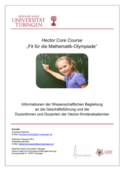 D_ Mathe Olympiade - Inhalte und Kosten