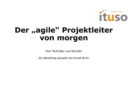 ituso - Workshop - Agiler PM V2-2 2016