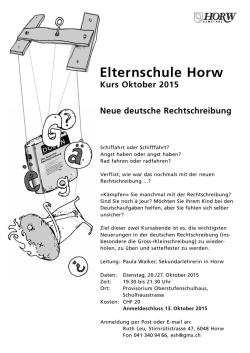 Rechtschreibung