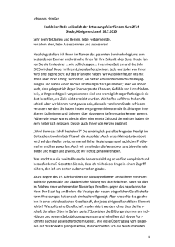 Johannes"Hein&szlig;en" - Studienseminar Stade