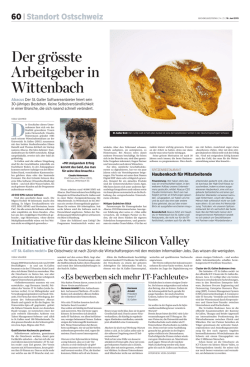 Der grösste Arbeitgeber in Wittenbach