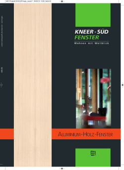Aluminium-Holz-Fenster - Kneer