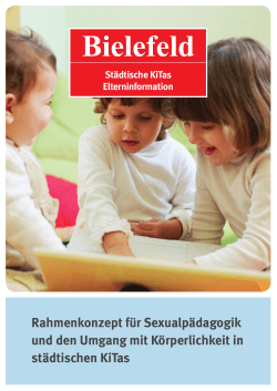 Rahmenkonzept für Sexualpädagogik und den Umgang