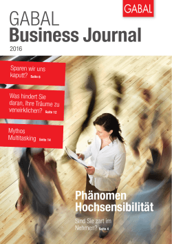 Business Journal 2016