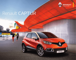 Broschüre Renault CAPTUR - renault